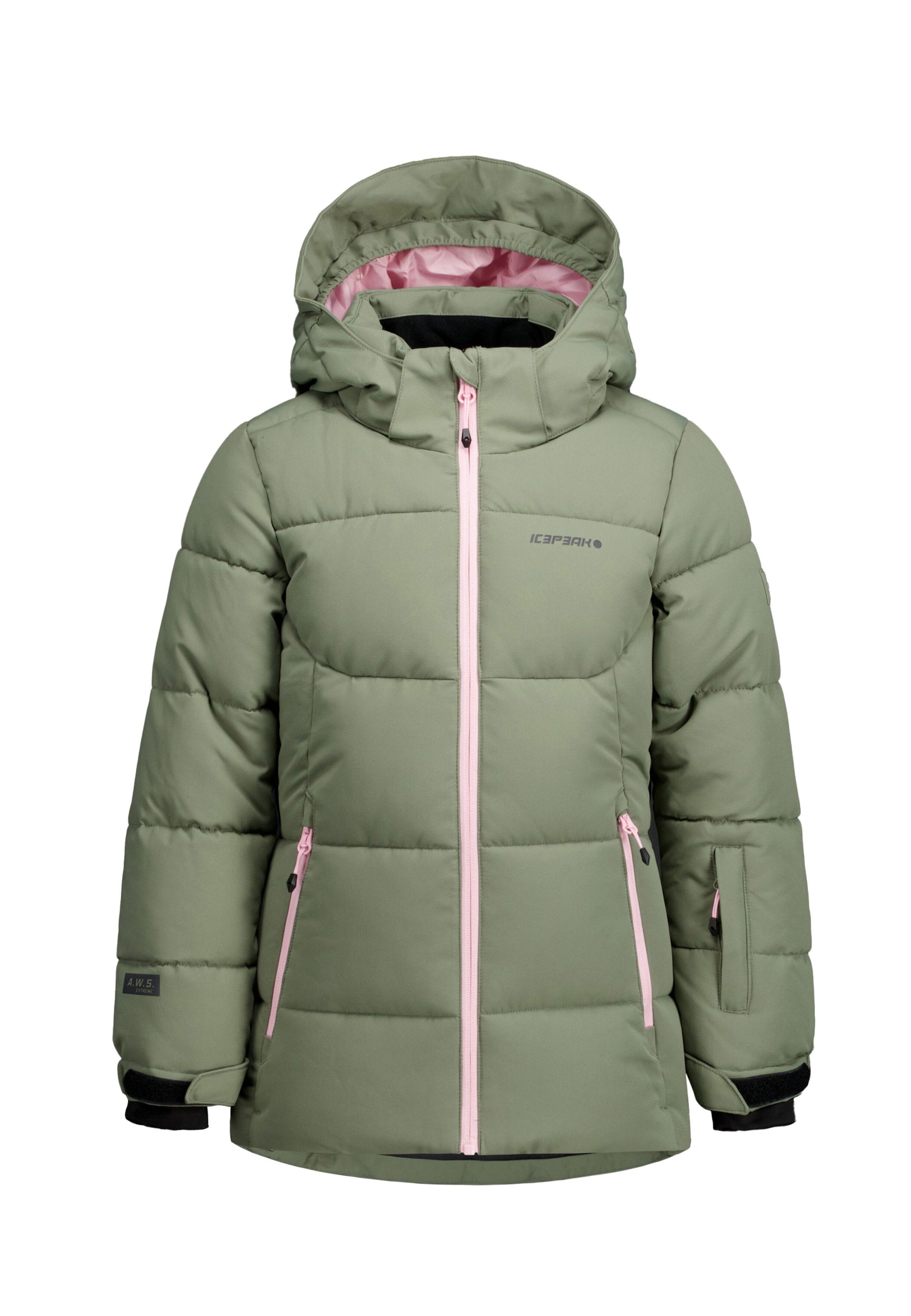 ICEPEAK Sportjacke 'Loris' in Grün: Vorderseite