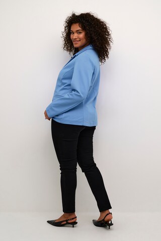 KAFFE CURVE Blazer 'Jenna' i blå