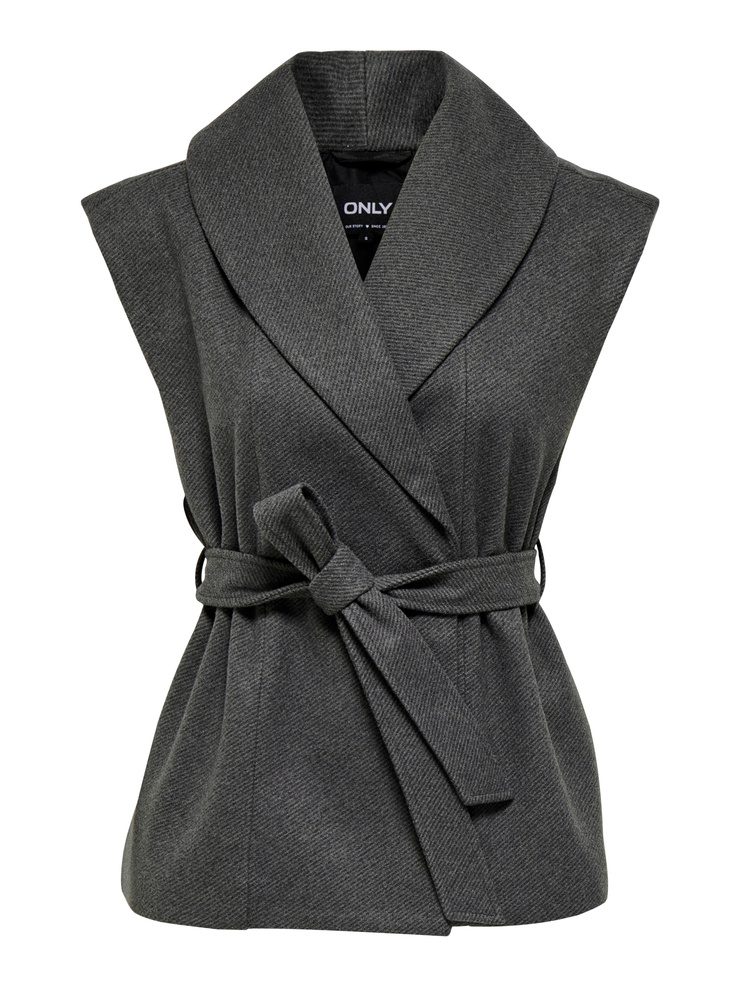 Gilet 'ONLBIANCA' in XS ONLY di colore antracite / grigio sfumato, Visualizzazione prodotti