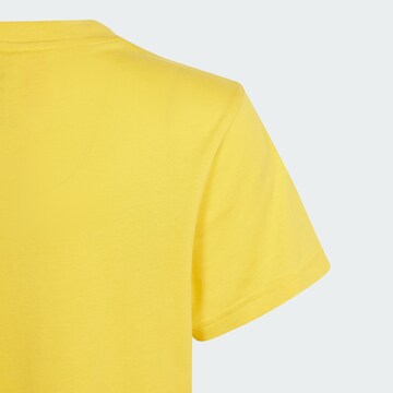 ADIDAS ORIGINALS Shirt 'Trefoil' in Yellow