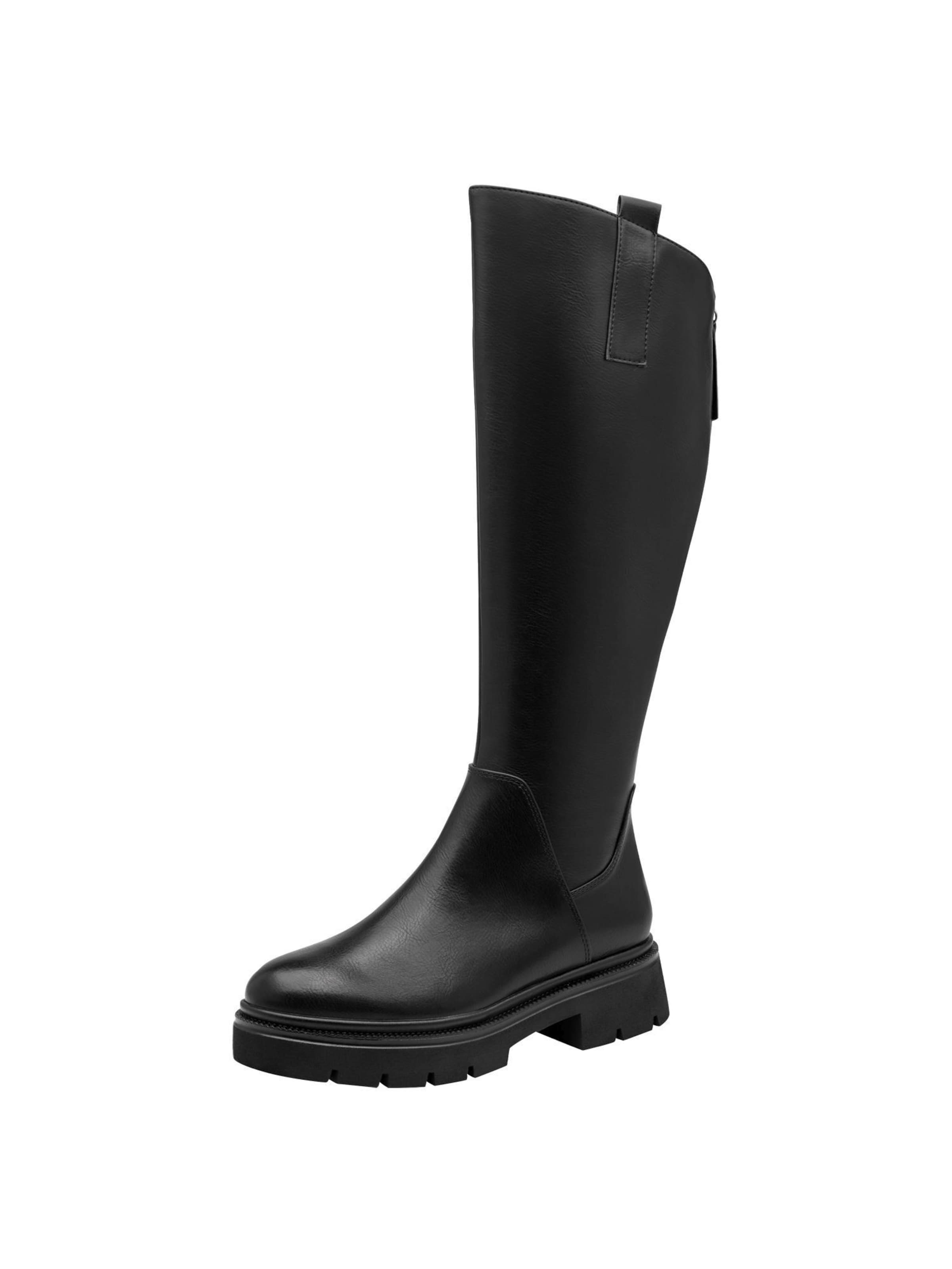 MARCO TOZZI Stiefel in Schwarz: Vorderseite