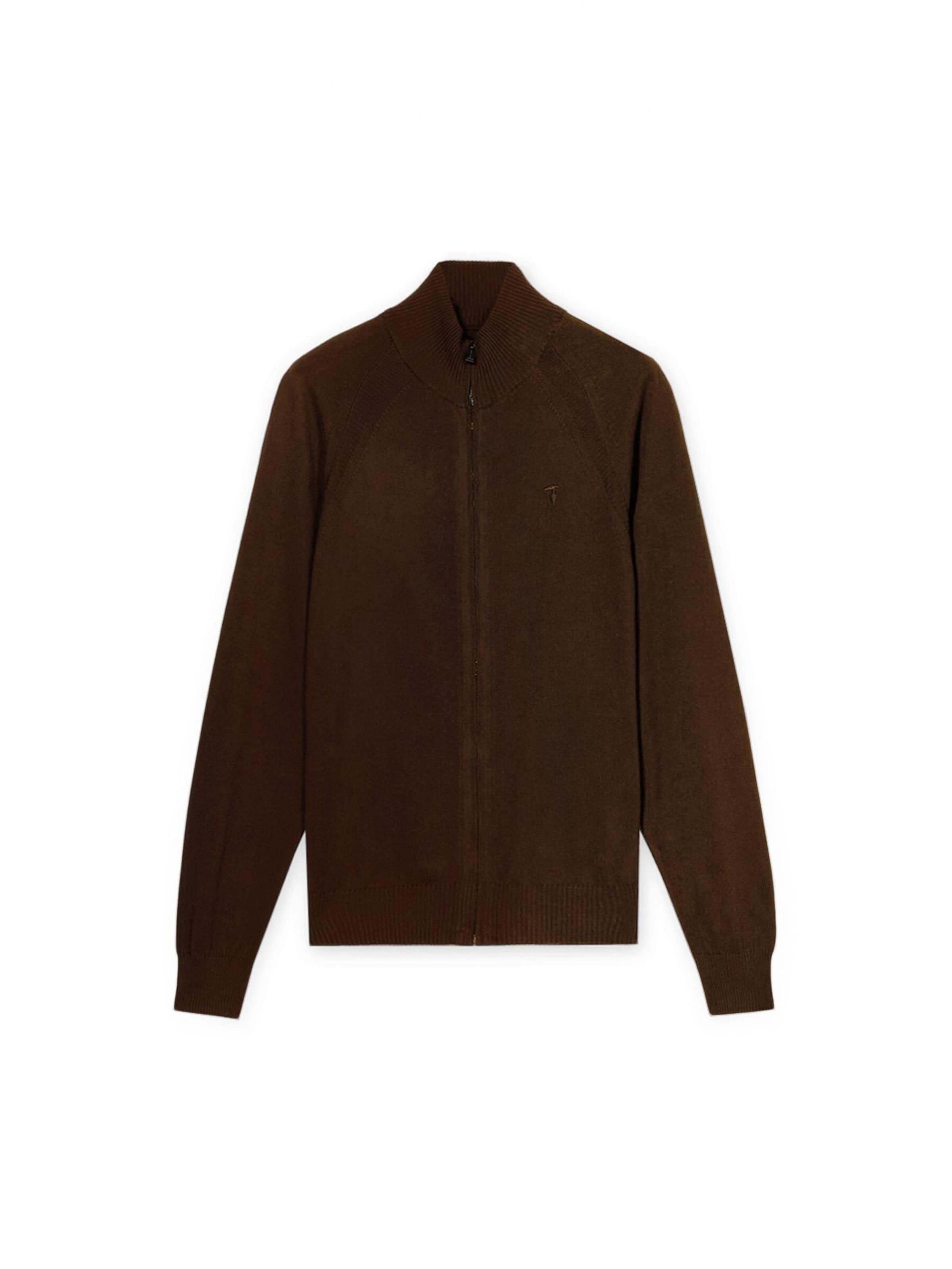 Pull-over Trussardi en marron : devant