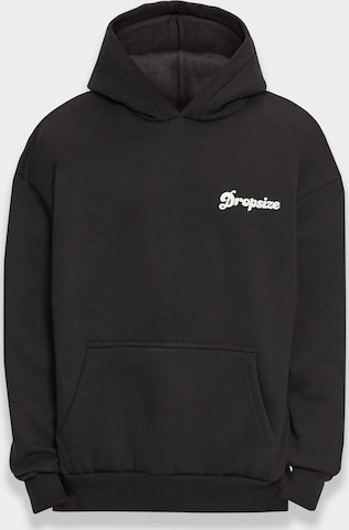 Dropsize Sweatshirt 'Pray Love Hustle' in Zwart: voorkant