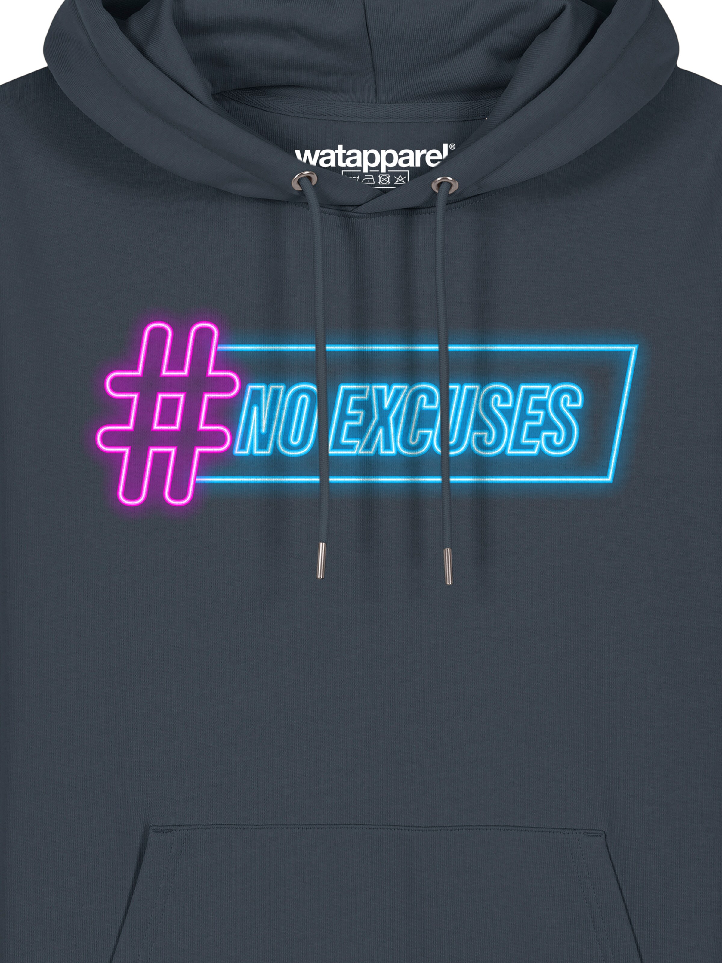 Felpa ' No Excuses ' di Watapparel in grigio