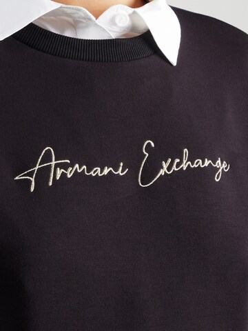 ARMANI EXCHANGE Tréning póló - fekete