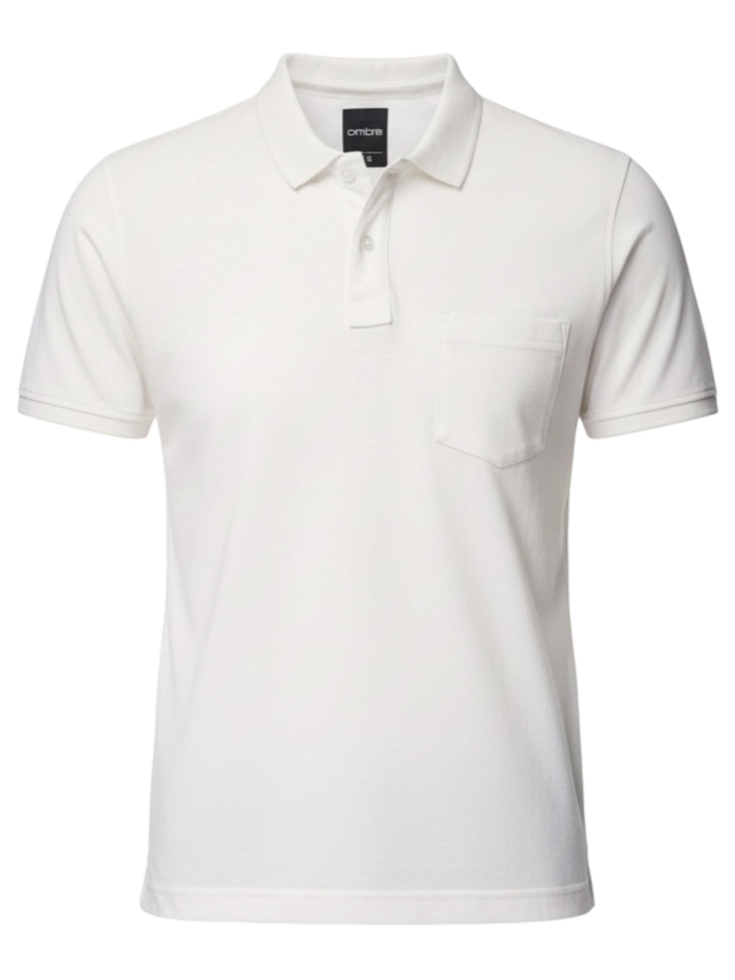 T-Shirt 'OM-POSS-0103' Ombre en blanc : devant