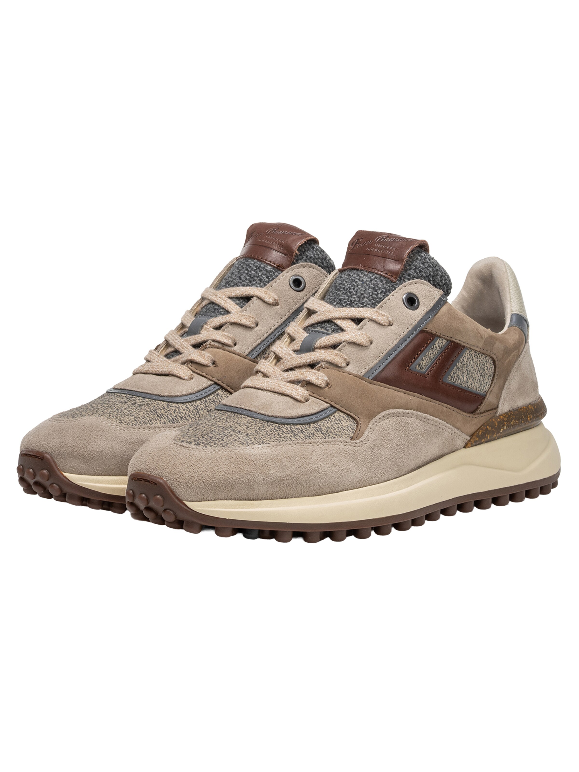 Sneaker bassa 'Noppi 29' di Floris van Bommel in marrone