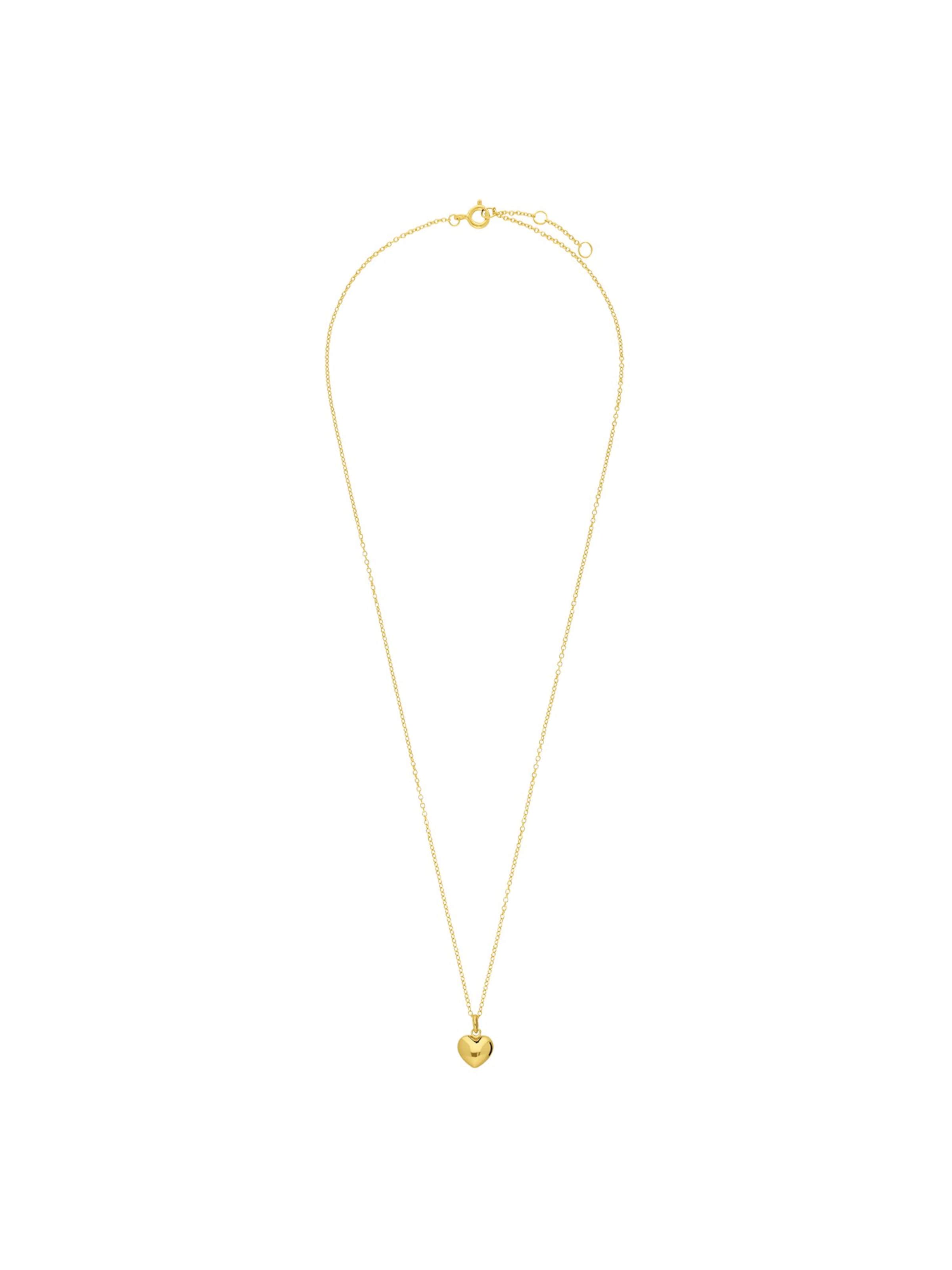 Lucardi Necklace 'Klassisch' in Gold: front