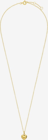 Lucardi Ketting 'Klassisch' in Goud: voorkant