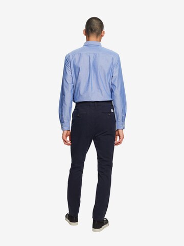 ESPRIT Slimfit Hose in Blau