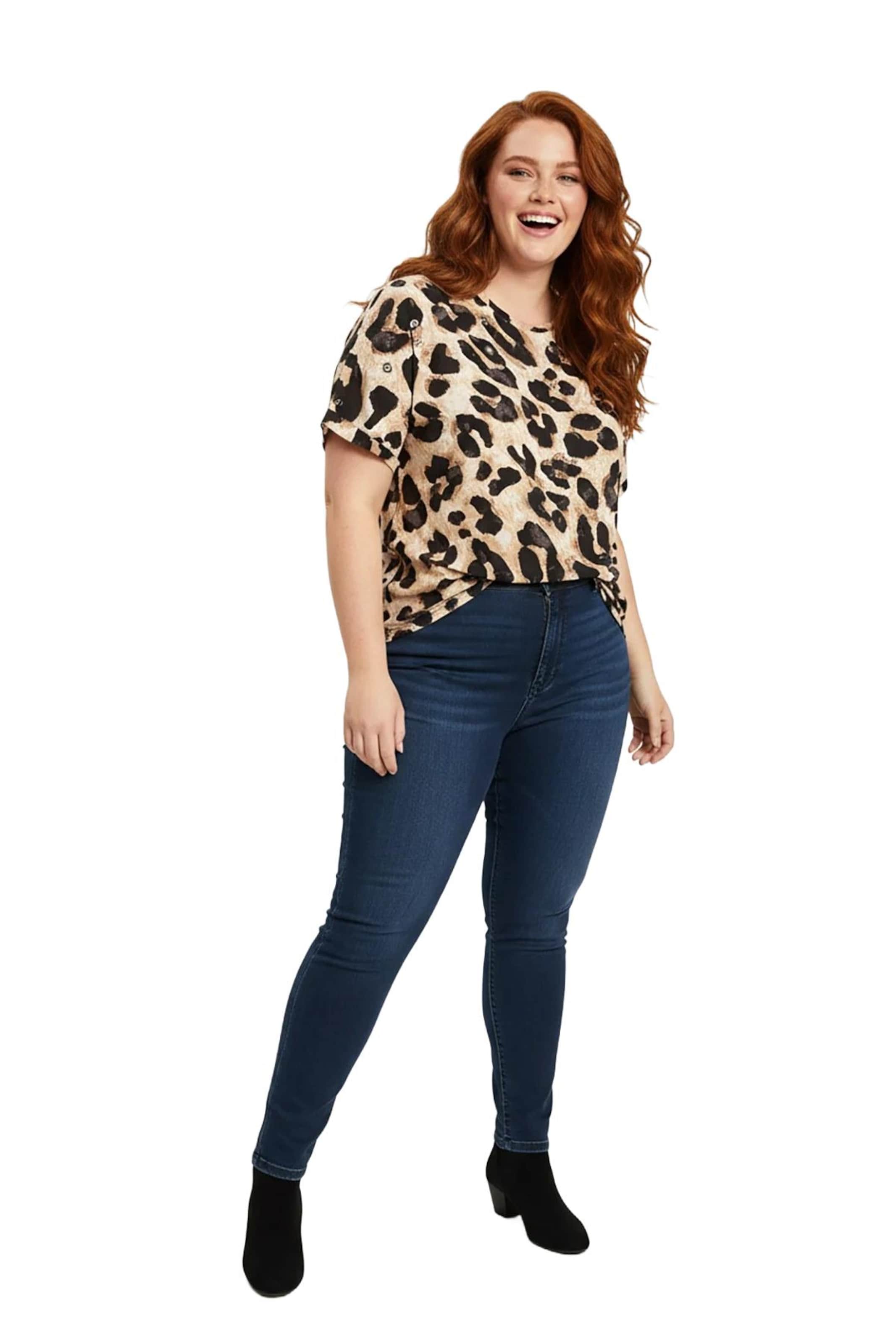 Shape Of You Shirt in Brown: front