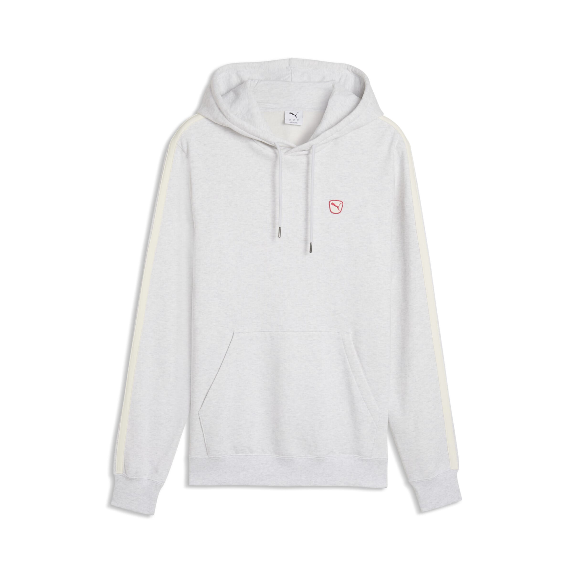 PUMA Sportsweatshirt 'Essentials Elevated ' in Weiß: Vorderseite