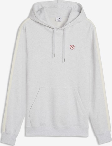 PUMA Sportsweatshirt 'Essentials Elevated ' in Wit: voorkant