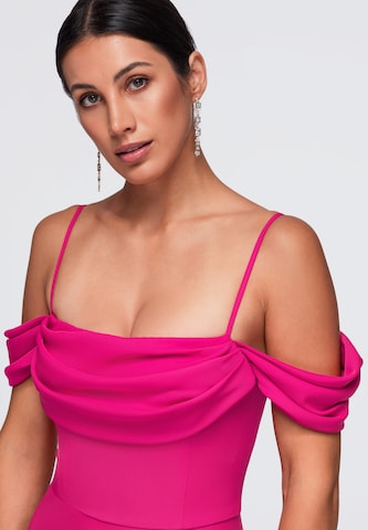 Ombre Evening dress in Pink