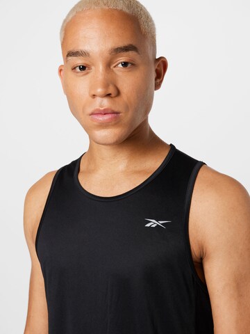 T-Shirt fonctionnel Reebok en noir