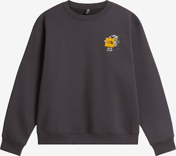 THE NORTH FACE Sweatshirt 'Gear Up Get Out' in Grau: Vorderseite