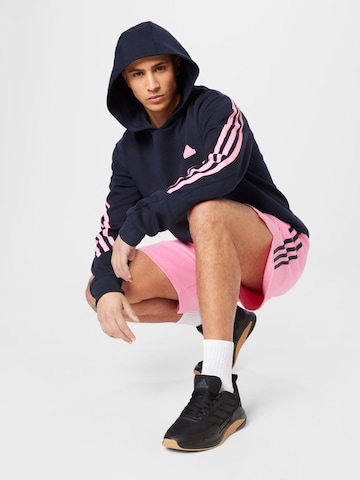 ADIDAS SPORTSWEAR Αθλητική μπλούζα φούτερ 'Future Icons 3-Stripes' σε μπλε