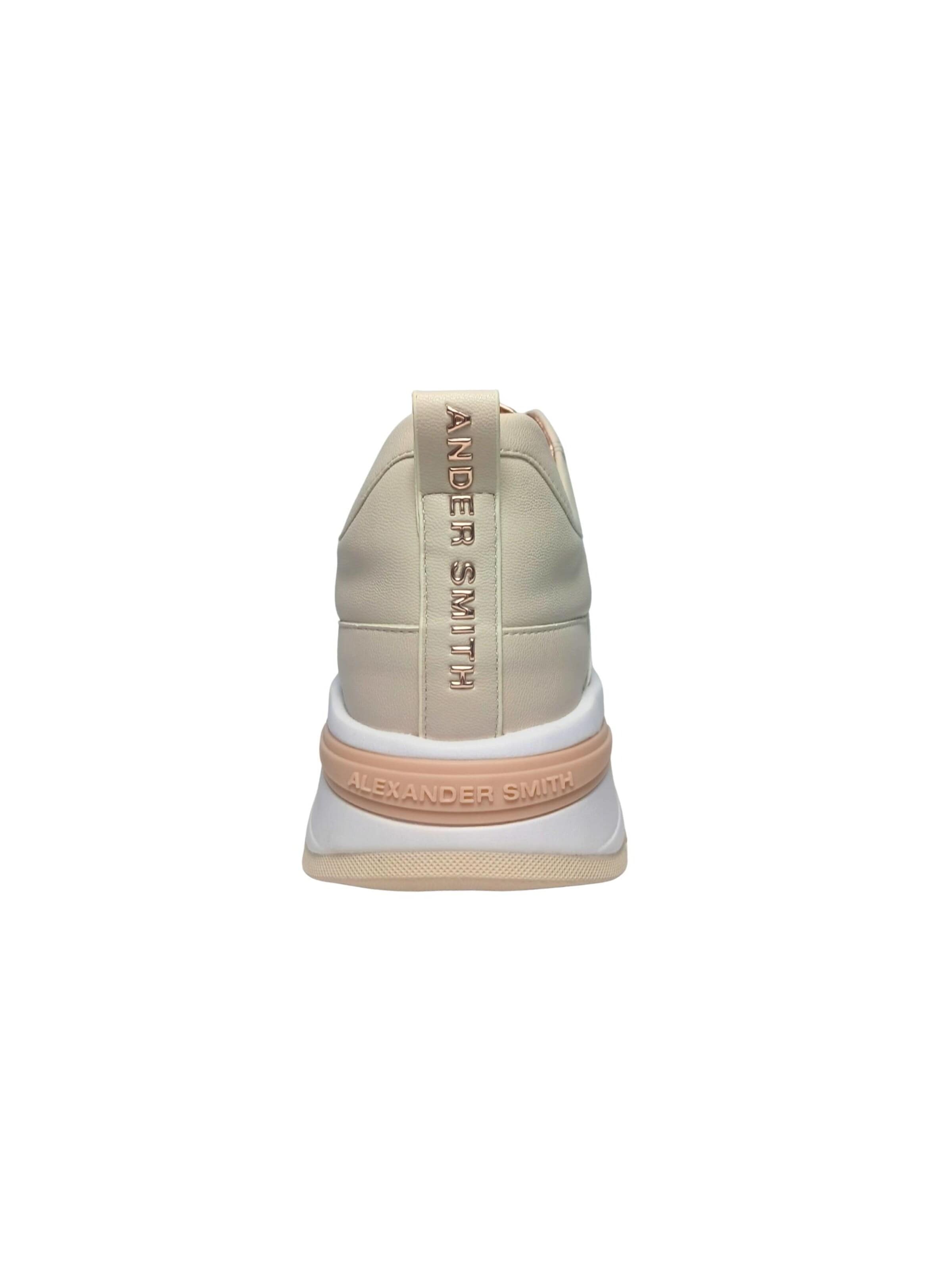 Baskets basses Alexander Smith en beige