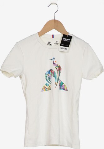 LE COQ SPORTIF Top & Shirt in XXS in White: front