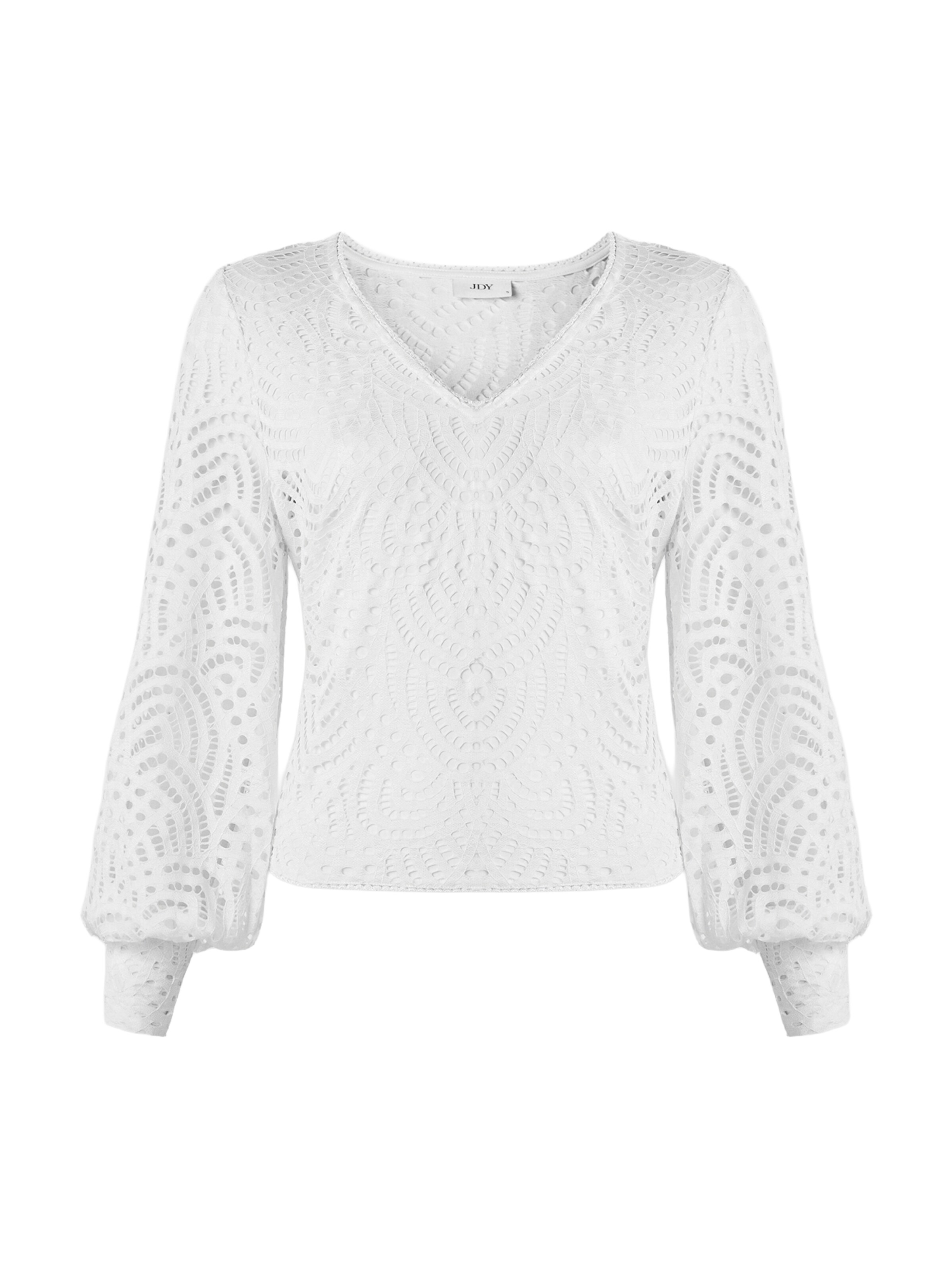 JDY Chemisier 'JDYJessie' en blanc, Vue avec produit