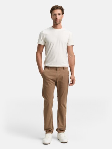 TOM TAILOR Regular Hose in Braun