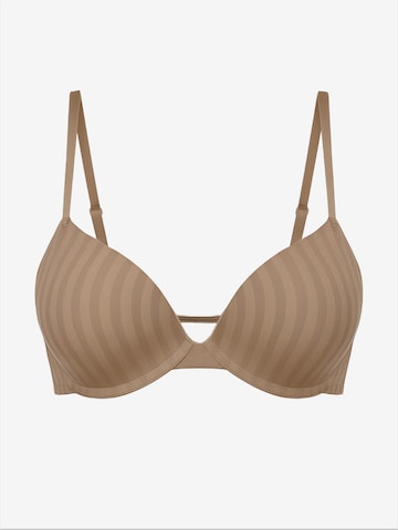 C&City Push-up BH in Bruin: voorkant