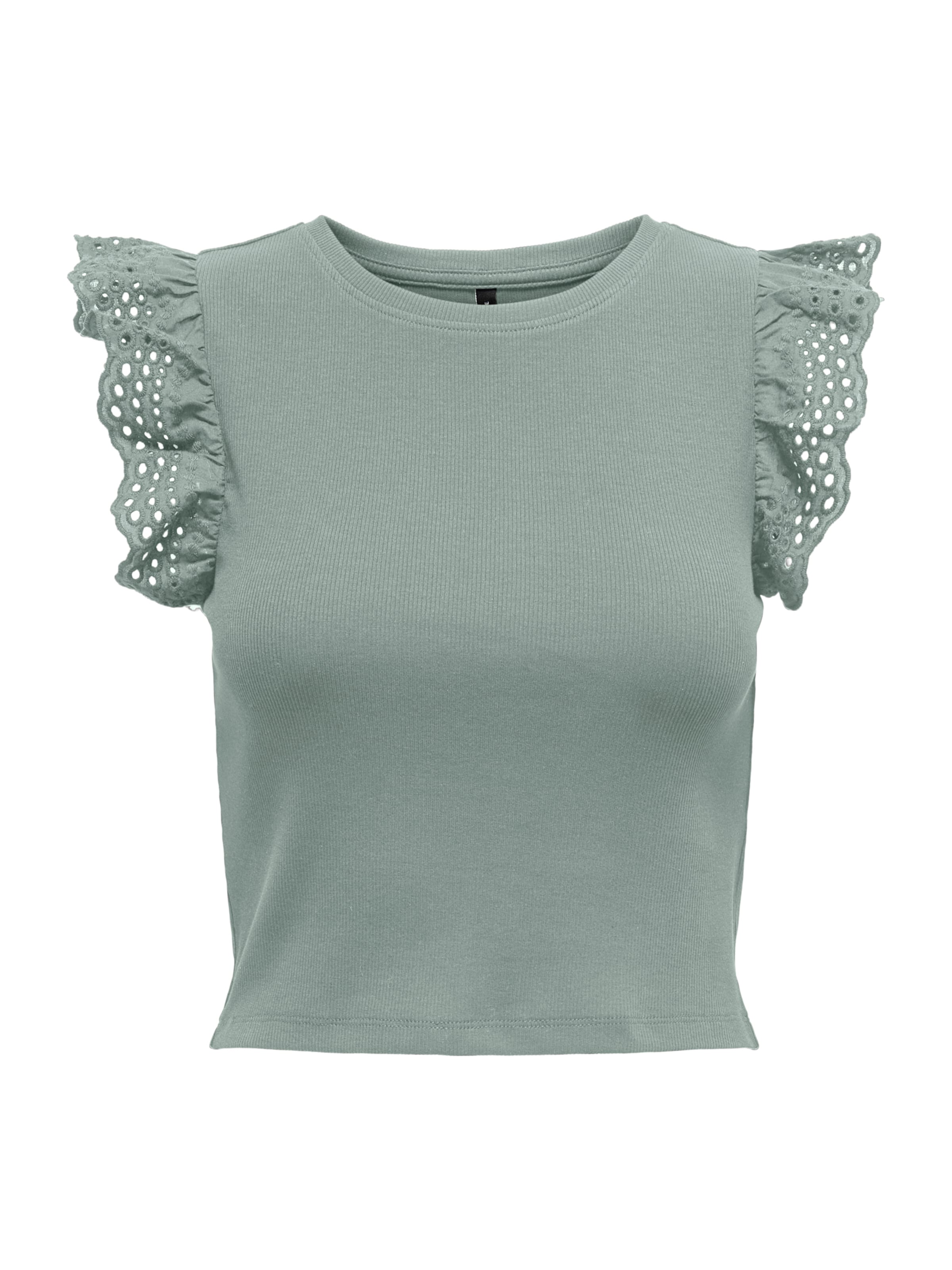 ONLY Top 'ONLMATHILDA' in Groen: voorkant