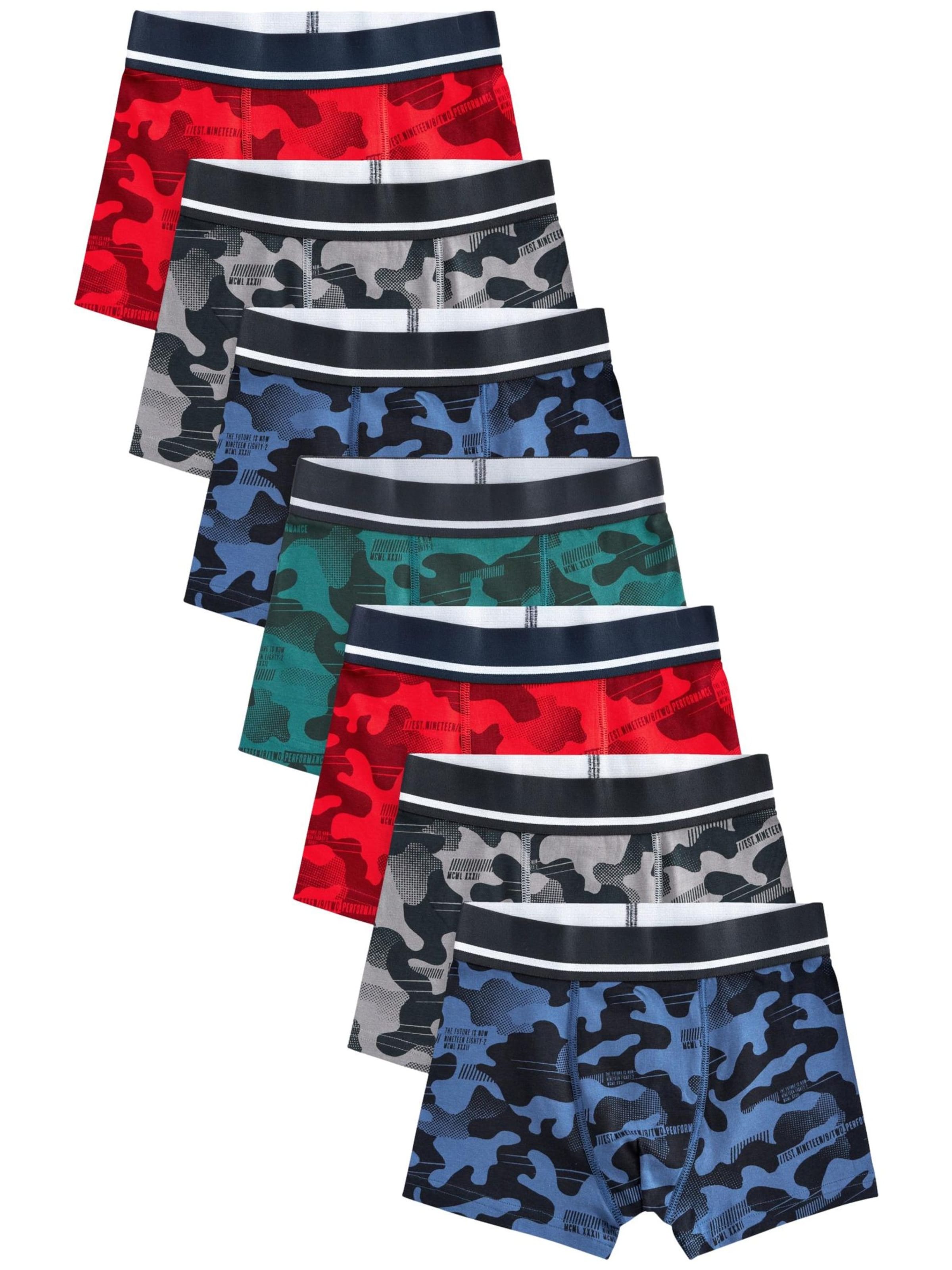 Next Underpants in Blue: front