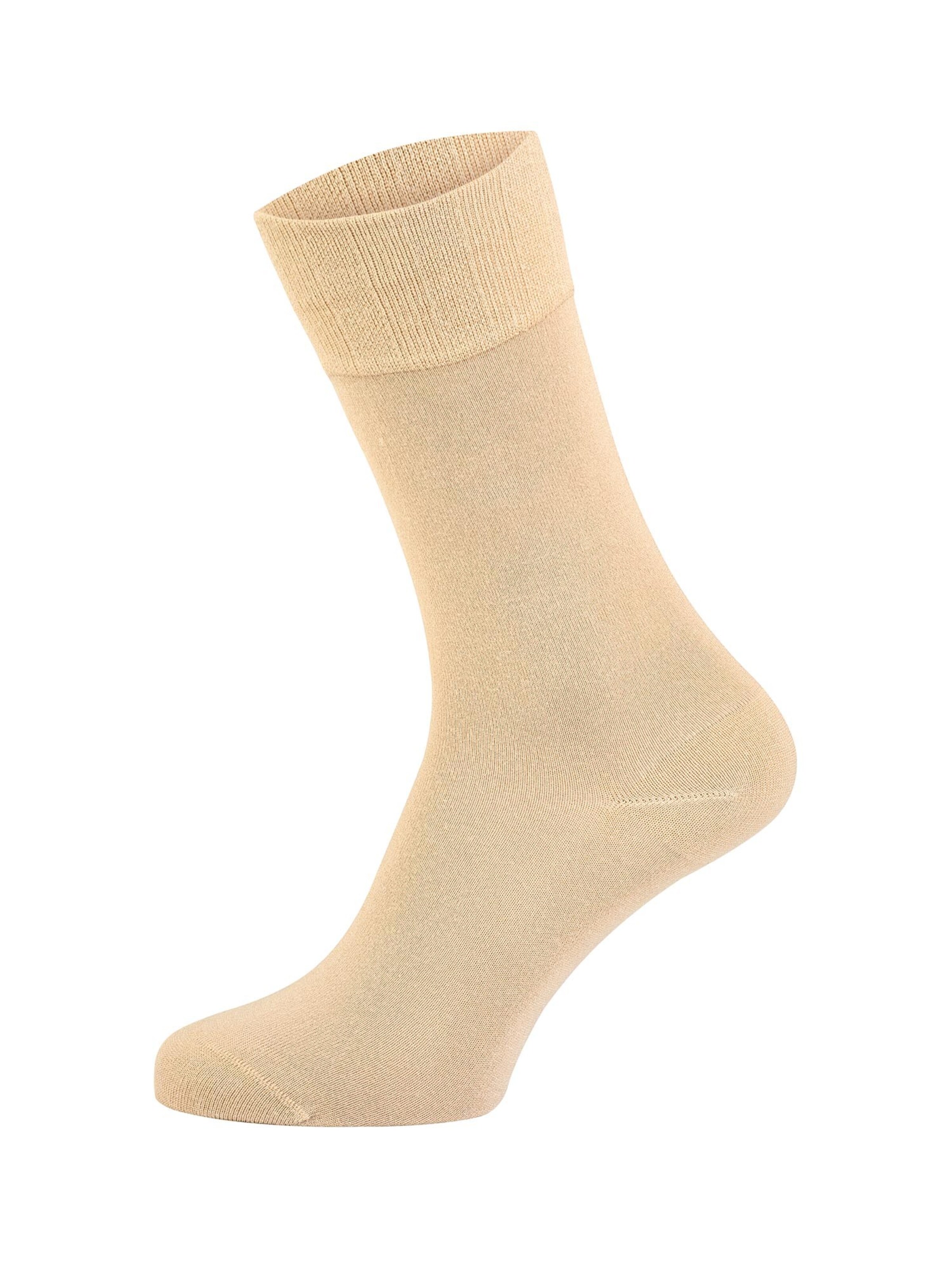 Nur Die - Calcetines ' Bambus Komfortbund ' en beige