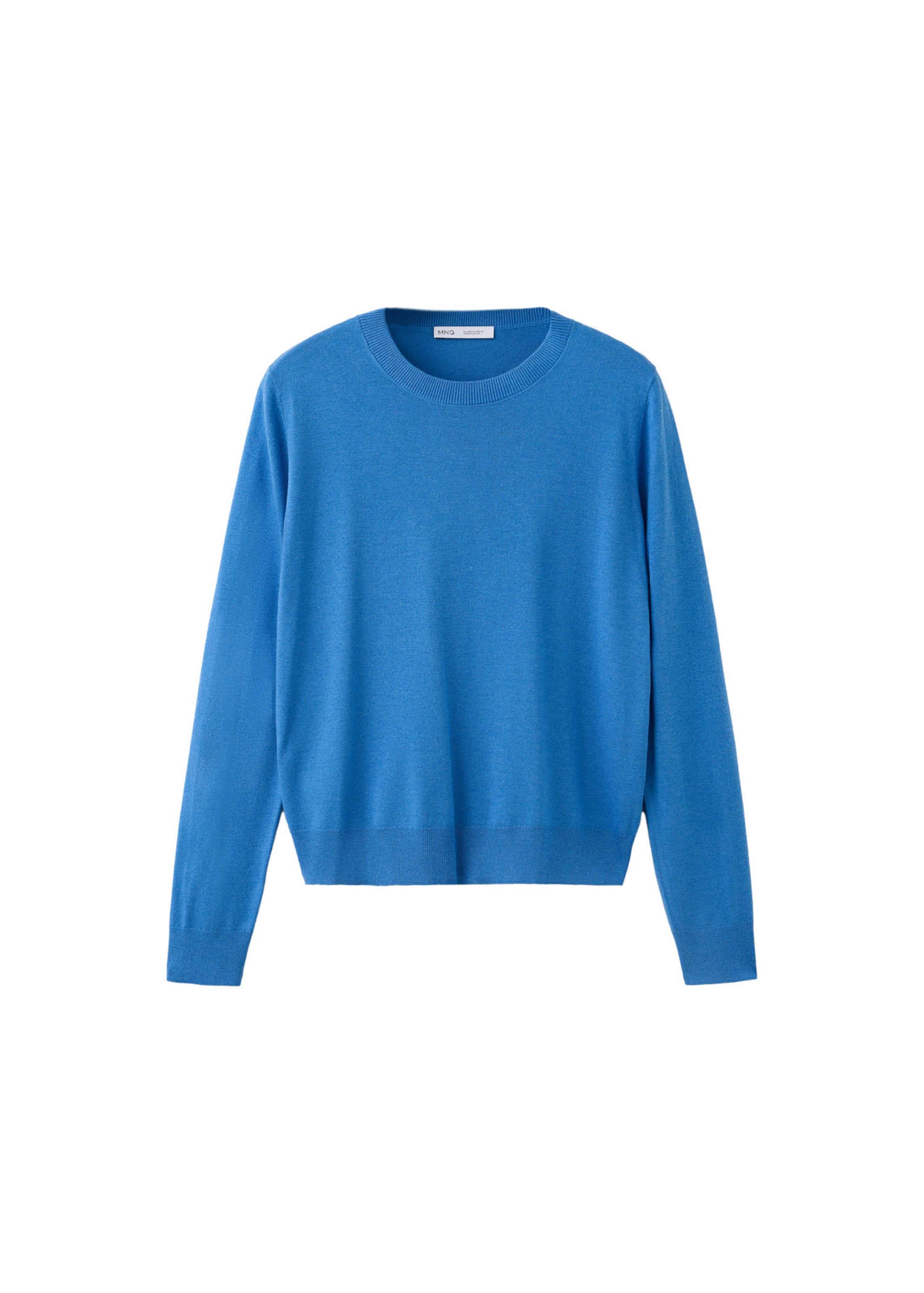 MANGO Pullover 'LUCCACIR' in Blau: Vorderseite