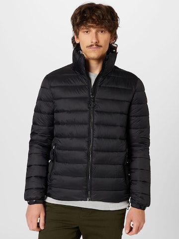 Superdry Winterjas in Zwart: voorkant