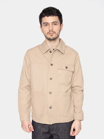 Only & Sons Kurtka przejściowa 'Onssean CTN Jacket OTW Beige' w kolorze beżowy
