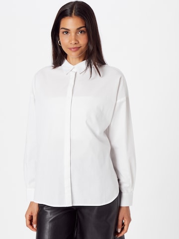 Chemisier 'Hema' SELECTED FEMME en blanc : devant