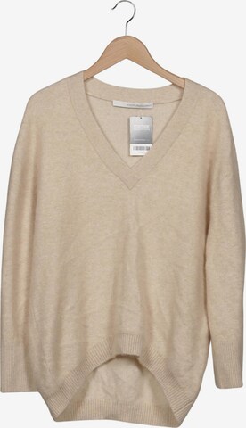 HERZENSANGELEGENHEIT Sweater & Cardigan in XS in Beige: front