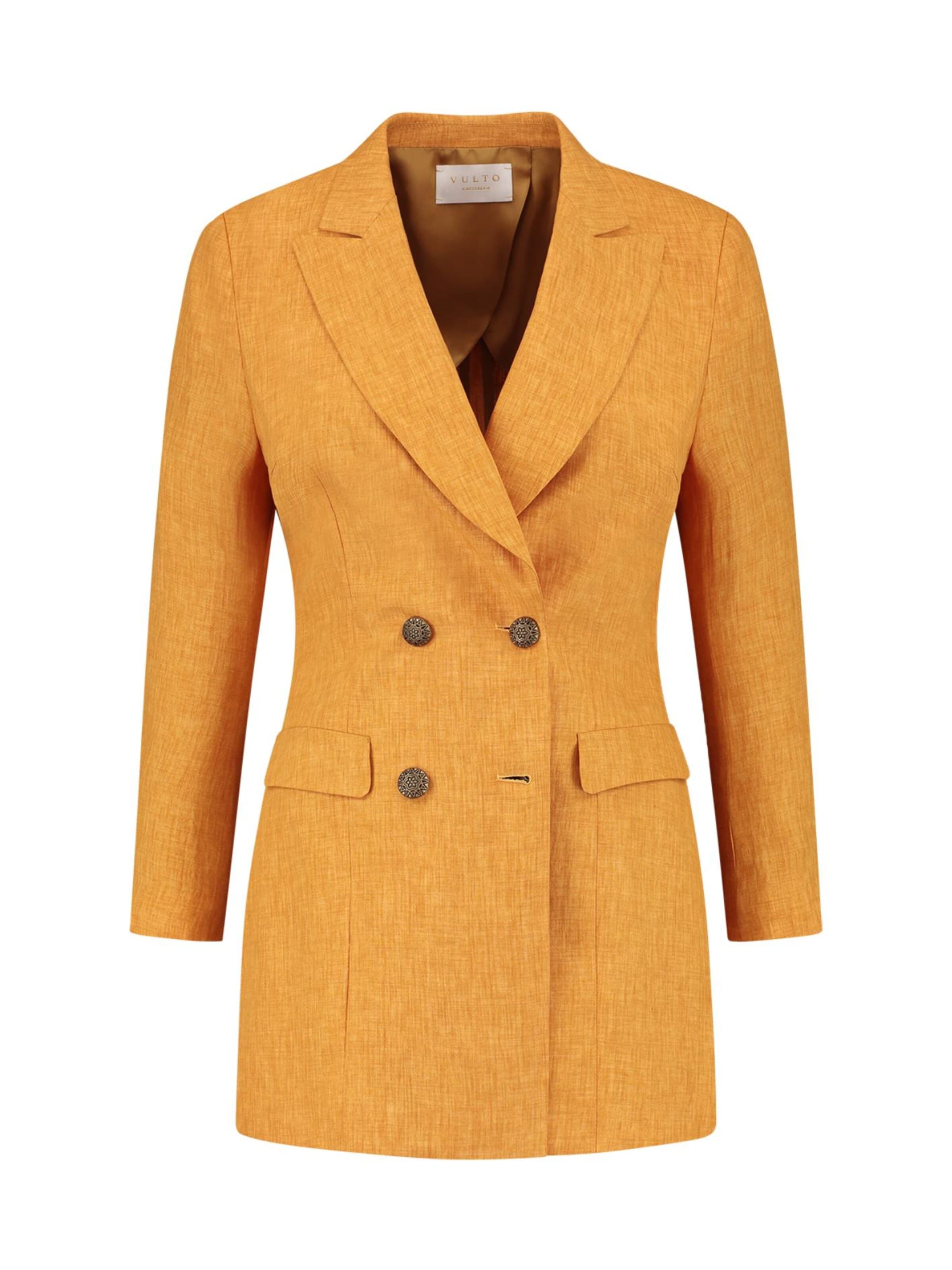 Vulto Blazers in Geel: voorkant