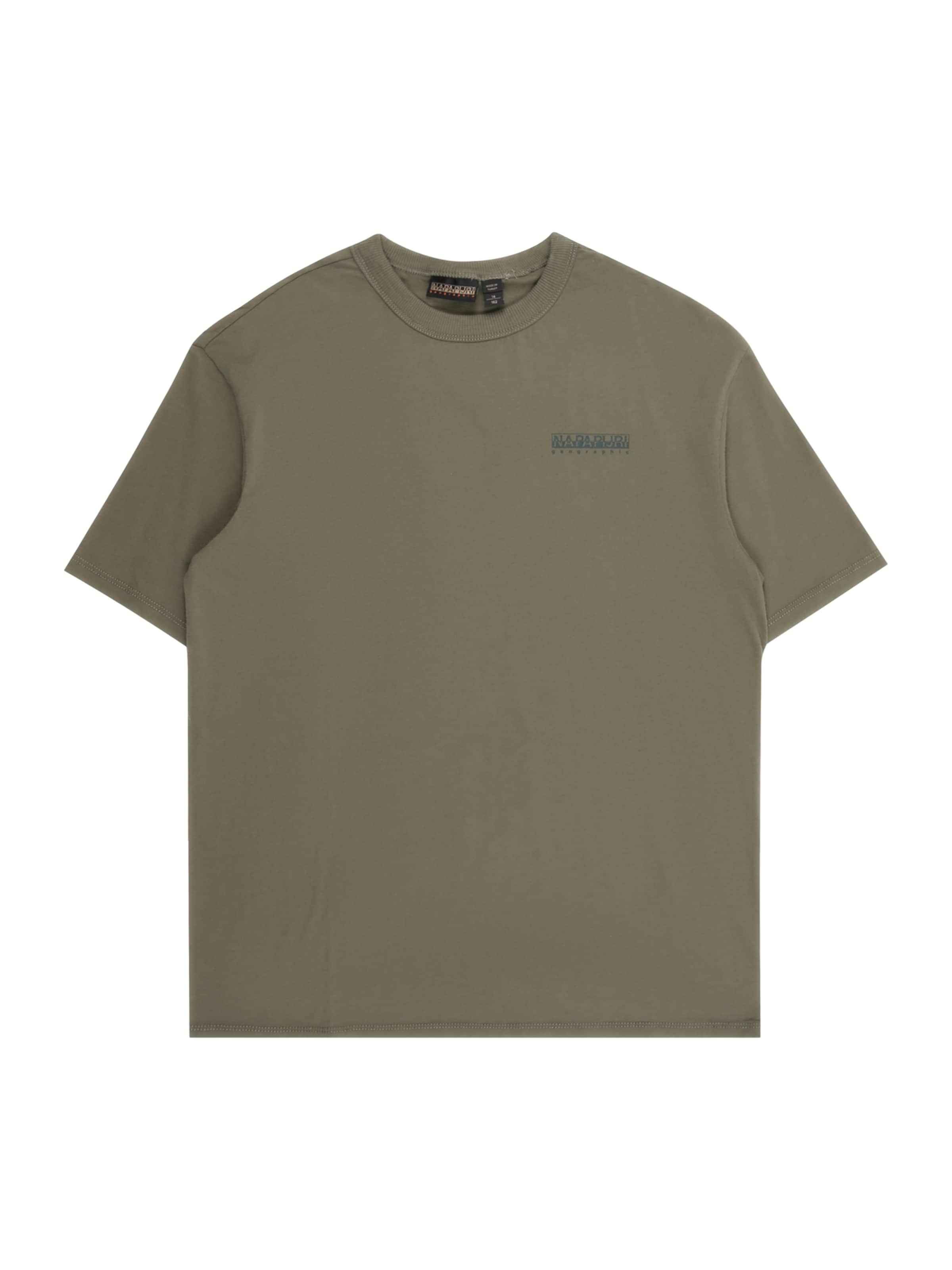 T-Shirt 'S-AHR' NAPAPIJRI en vert : devant