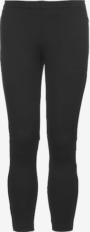 NIKE Workout Pants in Black: front