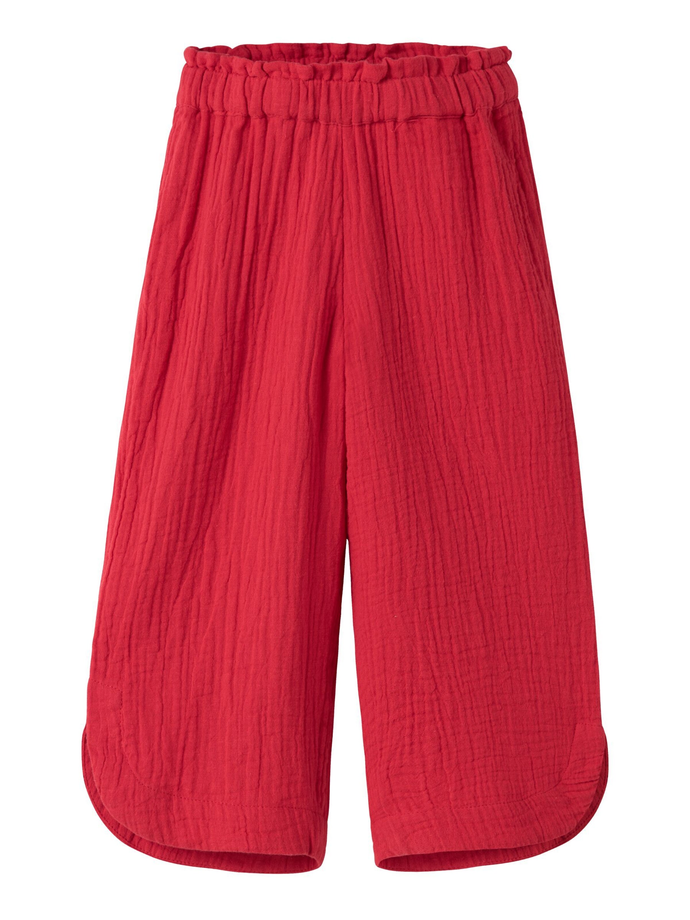 Loosefit Pantalon NAME IT en rouge : devant
