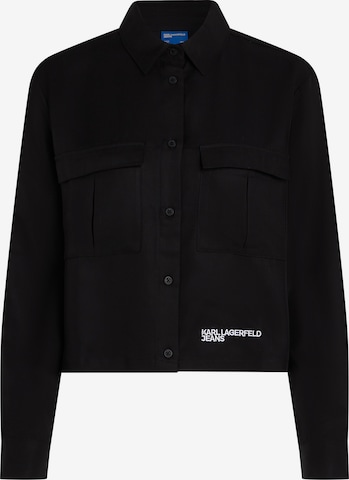 juoda KARL LAGERFELD JEANS Palaidinė: priekis