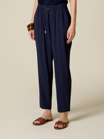 oltre Loosefit Broek in Blauw