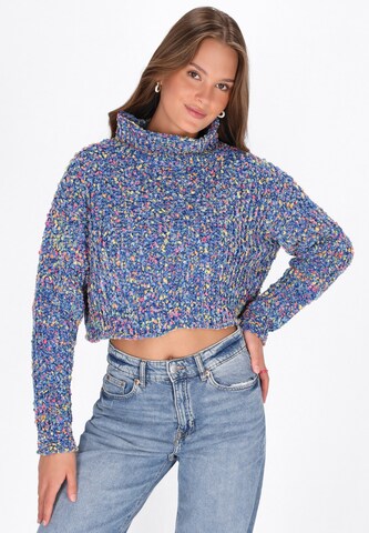 MYMO Trui in Blauw: voorkant