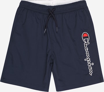 Champion Authentic Athletic Apparel Board Shorts in Blue: front