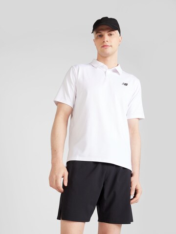 new balance Performance shirt 'Sport Essentials' in White