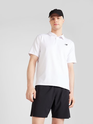 new balance - Camisa funcionais 'Sport Essentials' em branco