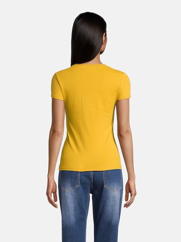geltona AÉROPOSTALE Marškinėliai 'NY 87'