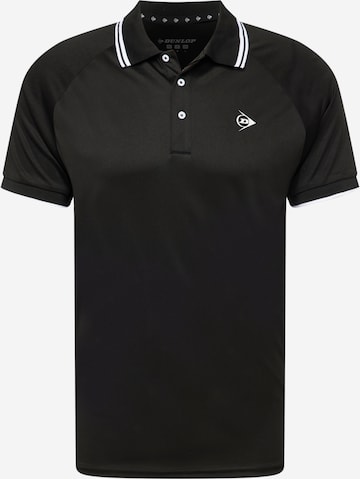 DUNLOP - Camiseta funcional en negro: frente