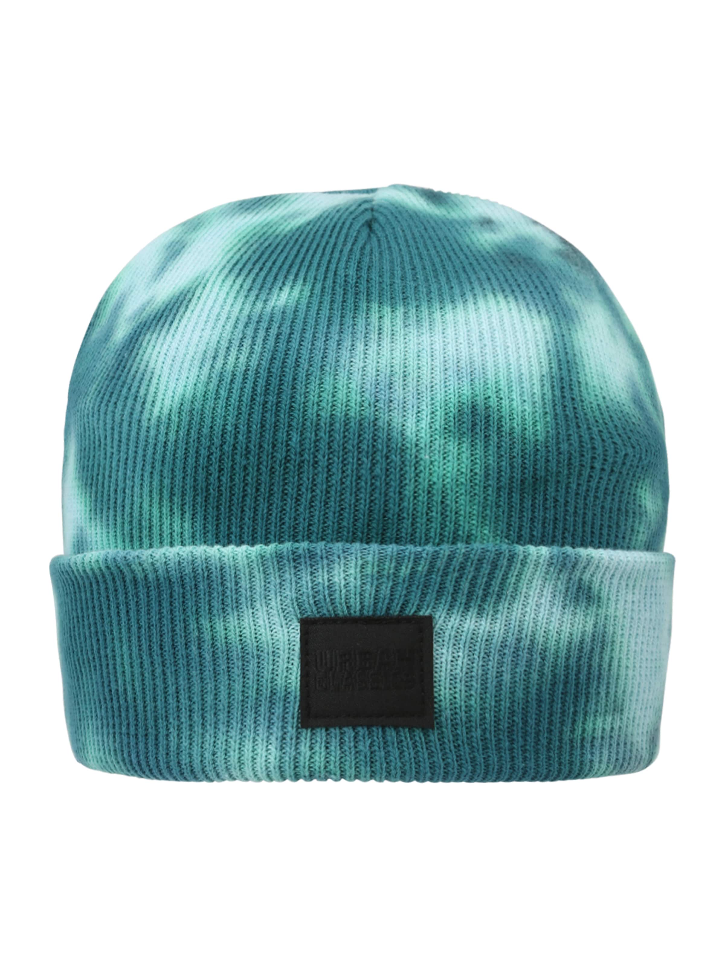 Urban Classics Pipo 'Tie Dye' värissä vihreä: etupuoli