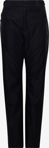 Superdry Snow Regular Workout Pants in Black: front