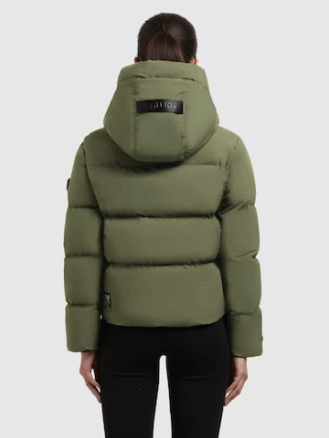 khujo Winter jacket 'Enits Matt' in Green
