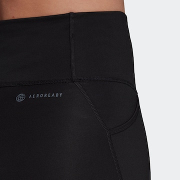 ADIDAS PERFORMANCE - Skinny Calças de desporto 'Essentials' em preto